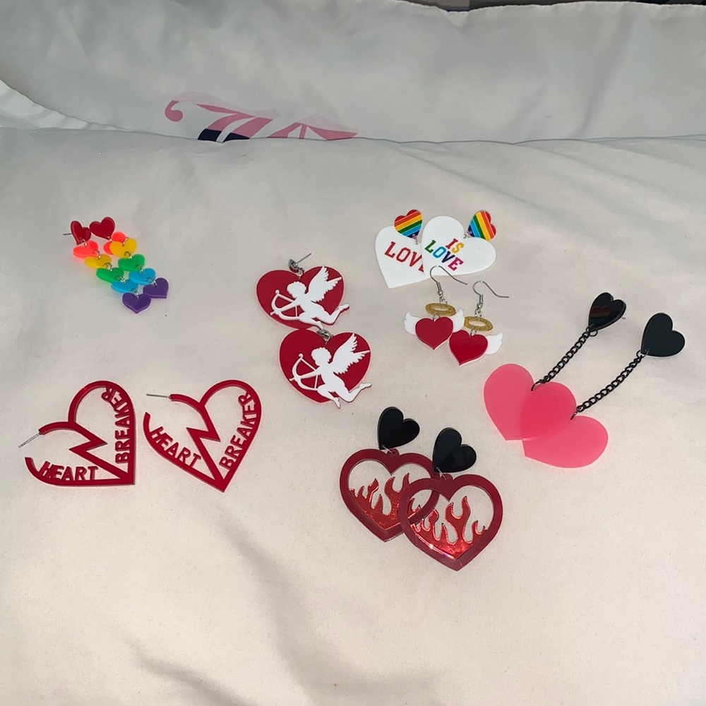 Heart Shaped Earrings